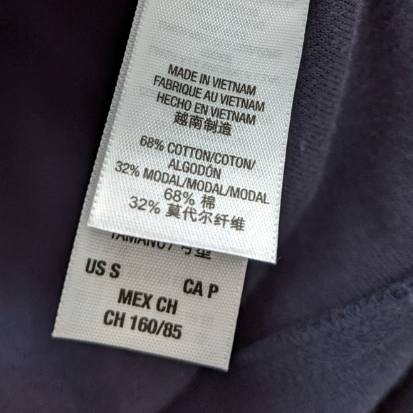 JUICY COUTURE y2k terry cloth hoodie sweatshirt sweater blue small - Picture 7 of 9